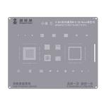 For Xiaomi 4 Series Repairman High Precision Stencils CPU BGA iC Reballing Planting Tin Plate