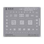 For Xiaomi Series Snapdragon 750G Repairman High Precision Stencils CPU BGA iC Reballing Planting Tin Plate