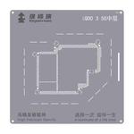 For vivo iQOO 3 5G Repairman High Precision Stencils CPU BGA iC Reballing Planting Tin Plate