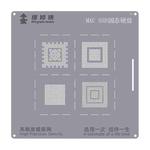 For MacBook SSD Repairman High Precision Stencils CPU BGA iC Reballing Planting Tin Plate