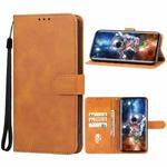 For ZTE Axon 50 Ultra Leather Phone Case(Brown)