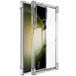 For Samsung Galaxy S23 Ultra 5G imak Shockproof Airbag TPU Phone Case(Transparent)