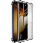 For Samsung Galaxy S23+ 5G imak Shockproof Airbag TPU Phone Case(Transparent Black)