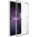 For Sony Xperia 1 V imak Shockproof Airbag TPU Phone Case(Transparent)