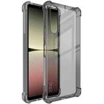 For Sony Xperia 10 V imak Shockproof Airbag TPU Phone Case(Transparent Black)