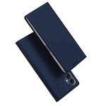 For Samsung Galaxy M14 DUX DUCIS Skin Pro Series Flip Leather Phone Case(Blue)