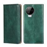 For Infinix Note 12 Pro 4G / Note 12 2023 Gloss Oil Solid Color Magnetic Leather Phone Case(Green)