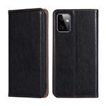 For Motorola Moto G Power 2023 Gloss Oil Solid Color Magnetic Leather Phone Case(Black)