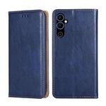 For Tecno Pova Neo 2 Gloss Oil Solid Color Magnetic Leather Phone Case(Blue)