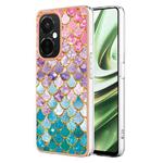 For OnePlus Nord CE 3 5G Electroplating IMD TPU Phone Case(Colorful Scales)