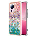 For Xiaomi 13 Lite 5G Electroplating IMD TPU Phone Case(Colorful Scales)