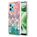 Electroplating IMD TPU Phone Case For Xiaomi Redmi Note 12 5G Global/Note 12 5G China/Poco X5 5G(Colorful Scales)