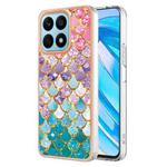 For Honor X8a Electroplating IMD TPU Phone Case(Colorful Scales)