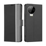 For Infinix Note 12 Pro 4G / Note 12 2023 Twill Texture Side Buckle Leather Phone Case(Black)