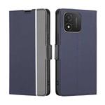 For Honor X5 4G Twill Texture Side Buckle Leather Phone Case(Blue)