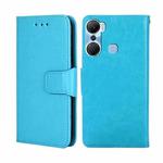 For Infinix Hot 12 Pro Crystal Texture Leather Phone Case(Sky Blue)