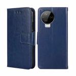 For Infinix Note 12 Pro 4G / Note 12 2023 Crystal Texture Leather Phone Case(Royal Blue)