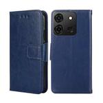 For Infinix Smart 7 Crystal Texture Leather Phone Case(Royal Blue)
