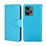 For Infinix Zero 20 Crystal Texture Leather Phone Case(Sky Blue)