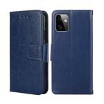 For Motorola Moto G Power 2023 Crystal Texture Leather Phone Case(Royal Blue)