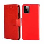 For Motorola Moto G Power 2023 Crystal Texture Leather Phone Case(Red)