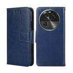 For OPPO Find X6 5G Crystal Texture Leather Phone Case(Royal Blue)