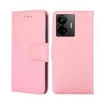 For Realme GT Neo 5 / GT3 / GT Neo 5 240W Crystal Texture Leather Phone Case(Pink)