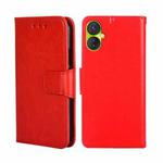 For Tecno Spark 9 Pro Crystal Texture Leather Phone Case(Red)