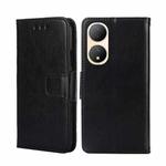 For vivo Y100 5G Crystal Texture Leather Phone Case(Black)