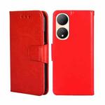 For vivo Y100 5G Crystal Texture Leather Phone Case(Red)