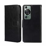 For Huawei P60 / P60 Pro Crystal Texture Leather Phone Case(Black)