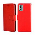 For Nokia G22 Crystal Texture Leather Phone Case(Red)