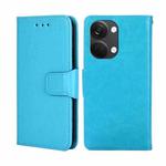 For OnePlus Ace 2V 5G Crystal Texture Leather Phone Case(Sky Blue)
