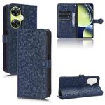 For OnePlus Nord CE 3 Honeycomb Dot Texture Leather Phone Case(Blue)