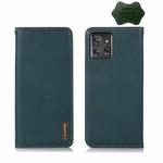 For Motorola ThinkPhone 5G KHAZNEH Nappa Top Layer Cowhide Leather Phone Case(Green)