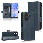 For Huawei Enjoy 60 4G Symmetrical Triangle Leather Phone Case(Blue)