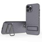 For iPhone 12 Pro Max Wavy Texture TPU Phone Case with Lens Film(Grey)