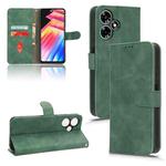 For Infinix Hot 30 Play Skin Feel Magnetic Flip Leather Phone Case(Green)