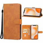For Huawei Enjoy 60X Leather Phone Case(Brown)
