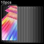 For Infinix Hot 30 Play 10pcs 0.26mm 9H 2.5D Tempered Glass Film