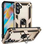 For Samsung Galaxy A15 Shockproof TPU + PC Phone Case(Gold)