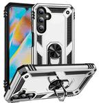For Samsung Galaxy A15 Shockproof TPU + PC Phone Case(Silver)