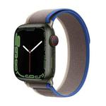 WiWU Trail Loop Watch Band For Apple Watch Series 9&8&7 41mm / SE 3&SE 2&6&SE&5&4 40mm / 3&2&1 38mm(Blue+Gray)