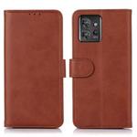 For Motorola ThinkPhone 5G Cow Texture Leather Phone Case(Brown)