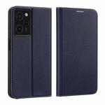 For Xiaomi Redmi Note 12 Pro 5G Global / Poco X5 Pro 5G DUX DUCIS Skin X2 Series Horizontal Flip Leather Phone Case(Blue)