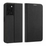 For Xiaomi Redmi Note 12 Pro 5G Global / Poco X5 Pro 5G DUX DUCIS Skin X2 Series Horizontal Flip Leather Phone Case(Black)