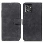 For Motorola ThinkPhone 5G KHAZNEH Retro Texture Flip Leather Phone Case(Black)