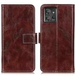 For Motorola ThinkPhone 5G Retro Crazy Horse Texture Leather Phone Case(Brown)