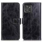 For Motorola ThinkPhone 5G Retro Crazy Horse Texture Leather Phone Case(Black)