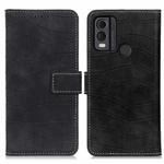 For Nokia C22 4G Magnetic Crocodile Texture Leather Phone Case(Black)